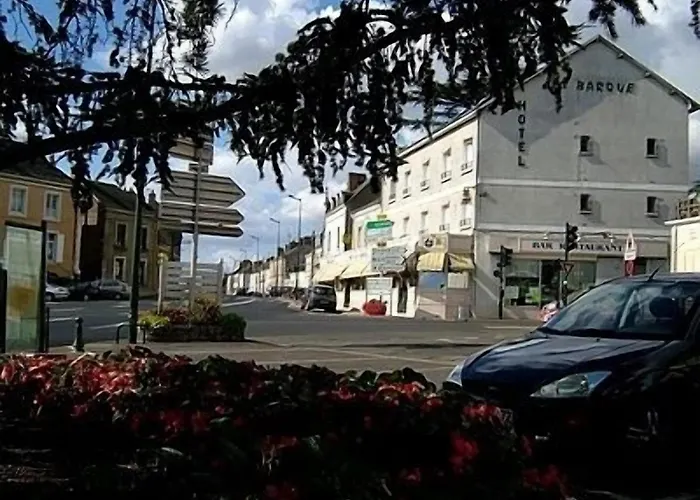 Logis Hotel & Restaurant De La Barque 2* Beaumont-sur-Sarthe